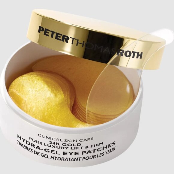 New! Peter Thomas Roth 24K Gold Pure Luxury Lift & Firm Hydra-Gel Eye Patches - Picture 4 of 4